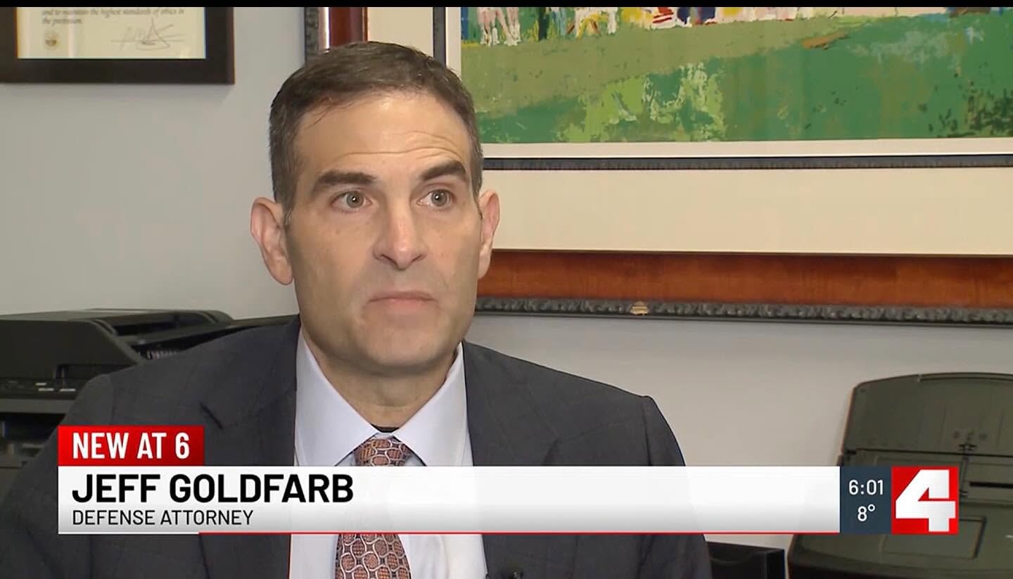 Jeff Goldfarb, St. Louis criminal defense attorney, interviewed on News 4 HD